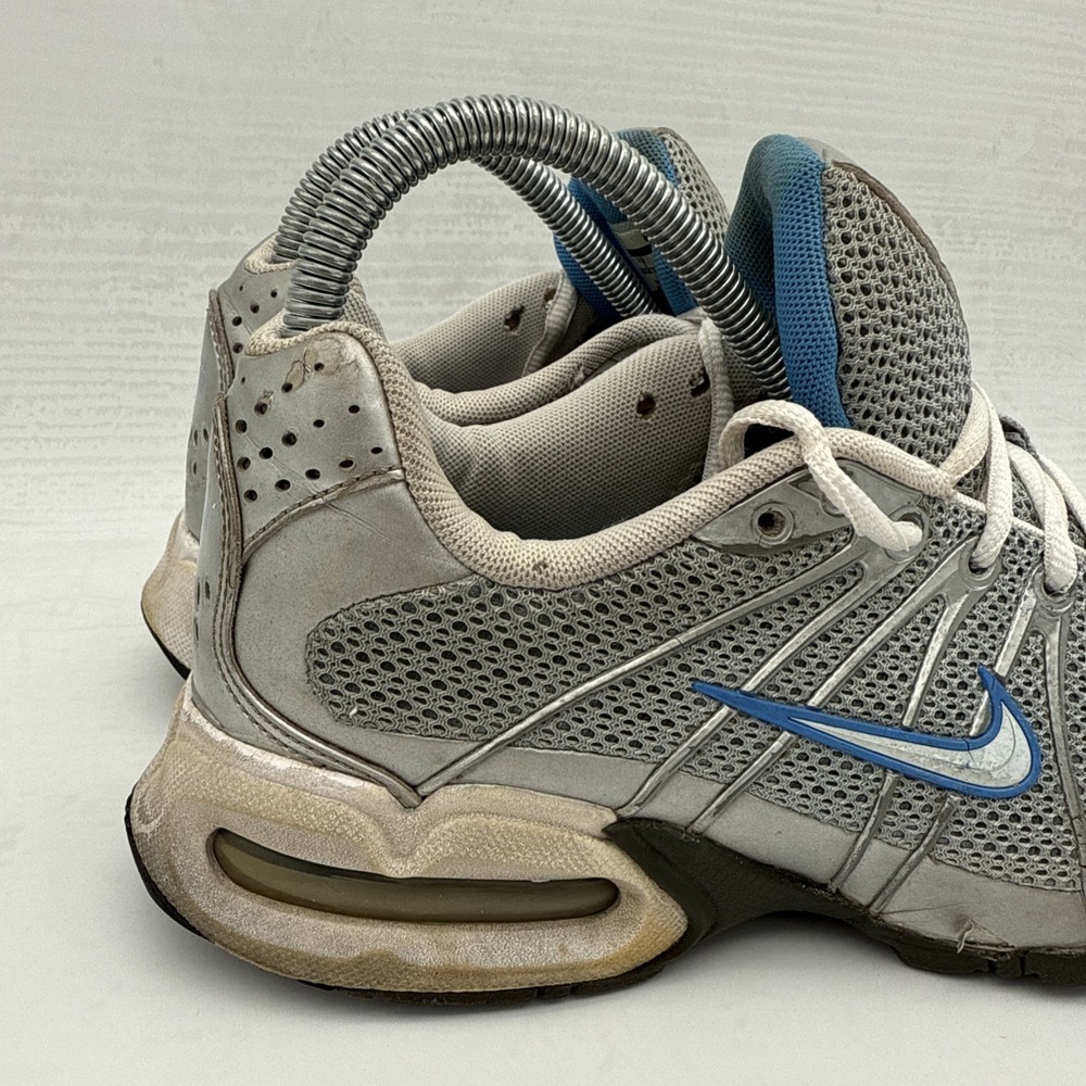 2010 Nike Air Max Silver/Light Blue SZ 7 Women's Shoe 316755-004 running SNEAKER - Picture 4 of 16